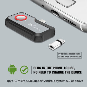Termocamera Mobile Android USB-C HT-203U con Risoluzione Infrarossi 256x192 per Riparazioni Elettriche - Product Image 5