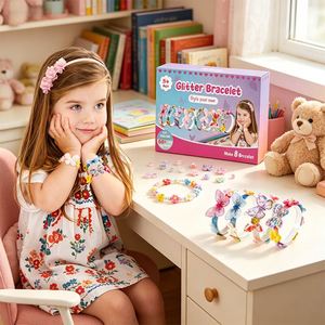 Kids Boutique <b>Headband</b> Craft Kit DIY Hair Bows Pins Ribbons Gems Hearts Stars Holiday Gift Retail Supply Bulk Box - Product Image 5