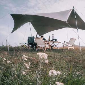 เต็นท์บังแดดสำหรับแคมป์ปิ้งกลางแจ้งแบบหลายคนผ้าปีกสำหรับใช้ในห้องนั่งเล่น - Product Image 1