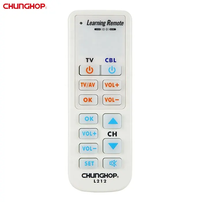 CHUNGHOP L212 customization appliance SAT TV Projector universal ir learning remote control