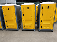 Toilettes portables en HDPE pour l'extérieur - Durables, écologiques, installation facile, design moderne pour usage public