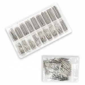 Stainless Steel Watch Band Spring Bars Strap Link Pins 8-25mm Steel Repair Kit Watchmaker Watch Pin