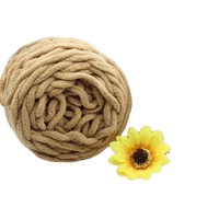 Wholesale DIY Arm Knit Giant Soft Thick Jumbo 100% Polyester Big Chunky Chenille Yarn