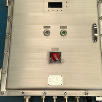 Boîtier de commande électrique antidéflagrant robuste SS316L 6mm IP66 Ex Db IIB T6 Gb 380V 25A pour l'industrie pharmaceutique