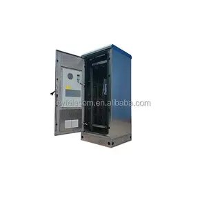 37U 19 inch rack IP55 IP65 Outdoor Stainless Steel Telecom battery Cabinet enclosure With Cooling System