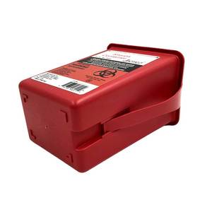 Màu đỏ 1 Quart và 2 Quart <span class=keywords><strong>Sharp</strong></span> <span class=keywords><strong>container</strong></span> dùng một lần chất thải y tế, sharps <span class=keywords><strong>container</strong></span> Biohazard kim xử lý - Product Image 6