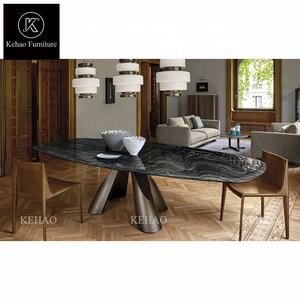 <span class=keywords><strong>Table</strong></span> de salle à manger italienne moderne de luxe <span class=keywords><strong>Table</strong></span> de salle à manger en marbre <span class=keywords><strong>pour</strong></span> <span class=keywords><strong>8</strong></span> <span class=keywords><strong>personnes</strong></span> <span class=keywords><strong>Table</strong></span> de salle à manger rectangulaire personnalisée en usine - Product Image 3