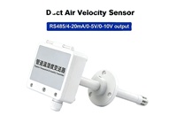 Transmisor de Flujo de Aire con Salida de 4-20 mA, Alta Precisión, Tipo Ducto, PLC SCADA, Control Industrial, Sensor de Flujo de Aire
