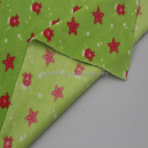 Siêu Mềm Velboa Sang Trọng Rắn Đôi Bên Chải 93% Polyester + 7% Spandex In Siêu Mềm Nhung Vải - Product Image 2