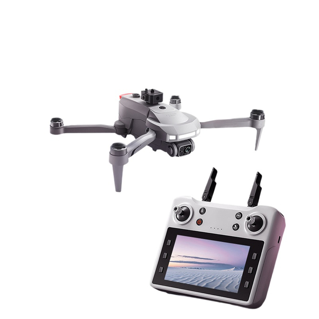 Professional Aerial Photography Drone with Built-in Screen, Remote Control, GPS Return-to-Home, Brushless Motors 4K HD Video