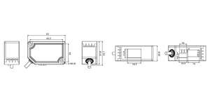 Sensor de Marcas de Color RGB Akusense ESE-10N, 10 mm, NPN, 0.05 ms, IP67, Registro Fotoeléctrico para Empaquetado - Product Image 4