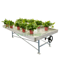 Tables de culture populaires, tables de culture roulantes, bancs roulants, plateau à semis pour plantes