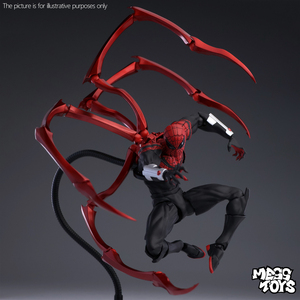 Nueva Figura de Acción de PVC de Spider-Man de MessToys, Color Negro y Rojo, Temática Militar de Anime, Figura de Juguete de Superhéroe para Decoración - Product Image 3