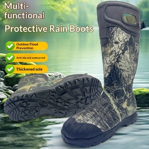 Bottes <span class=keywords><strong>de</strong></span> <span class=keywords><strong>pluie</strong></span> pliables en caoutchouc imperméables pour femmes et hommes, nouveau design, fournies par le fabricant, en PVC - Product Image 3