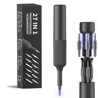 OwiHaerxis Mini Tournevis à tête plate avec manche en plastique, kit magnétique multi-embouts de précision pour réparation DIY, personnalisable OEM/ODM