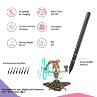 Tablette de dessin électronique JSK Design, tablette graphique avec stylet sans batterie, tablette de dessin numérique, tablette graphique