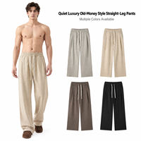 Pantalons pour hommes - Pantalons droits respirants - Pantalons de sport légers et extensibles
