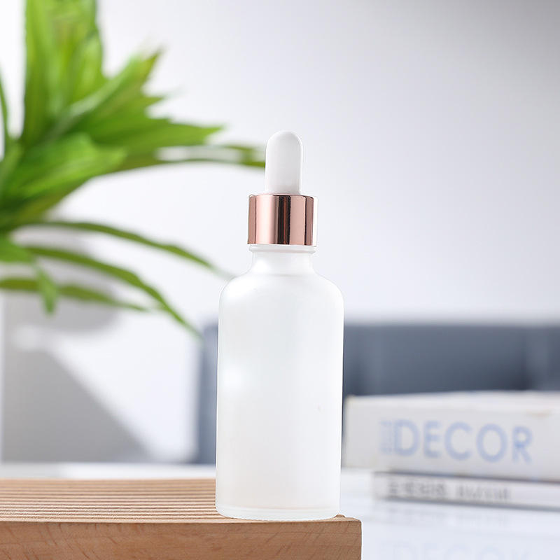 แหวนสีโรสโกลด์ + หลอดหยดกาวสีขาว + ขวดฝ้า