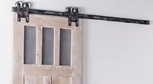 WEKIS Brass Sliding Barn Door Hardware Soundproof Electric <b>Remote</b> <b>Control</b> Screw for Bedroom Kitchen Outdoor Use-Durable 250lbs - Product Image 2