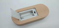 Base de lampe LED 3D en bois avec lumière LED et base en bois acrylique 3D pour lampe de nuit LED