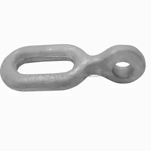 Factory Price Transmission Line of Galvanized Steel Eye Chain Links