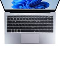 Ordinateur portable professionnel 14 pouces personnalisable en gros, Intel N4000, double SSD, 8 Go de RAM, écran IPS 1920x1080, clavier anglais, neuf, sans fil