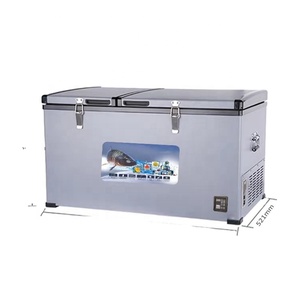 Congelador Refrigerador de 100L con Ruedas Móviles, Alimentado por Batería Solar, para Uso en Exteriores, Hoteles y Hogares, para Autos y Triciclos - Product Image 1