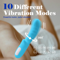 4Swing Factory Hot Sale 10-Modus-Kaninchenvibrator Vaginal vibratoren G-Punkt-Nippel Anal stimulation IPX7 Wasserdichte Batterie