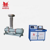 Juego de probador HV de alto voltaje SF6 transformador de prueba de CA inflable 200kV HV probador de resistencia para prueba de descarga parcial