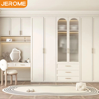 JEROME Factory Armoire Dressing Sur Mesure Luxe Style Français pour Maison, Hôtel, Chambre Blanche