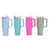 Gobelet isotherme sans BPA, best-seller, prix d'usine OEM, acier inoxydable 304, impression personnalisée, fabricant de gobelets de 40 oz