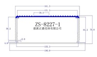 Boîtier de carte PCB en aluminium extrudé 161*71 personnalisé OEM/ODM boîtier de commande de boîtier électronique profilé en aluminium à longueur libre boîtier de batterie