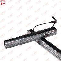 Aileron de toit avant en fibre de carbone sèche Z-ART 2020 plus avec éclairage LED, pièces de rechange extérieures pour Land Rover Defender