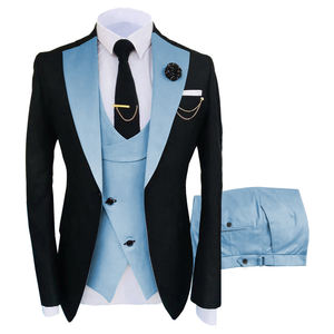 Nouveau Costume de <span class=keywords><strong>Mariage</strong></span> <span class=keywords><strong>Homme</strong></span> Élégant 3 Pièces de Luxe pour Cérémonie et <span class=keywords><strong>Invité</strong></span> - Product Image 5