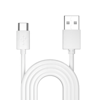 Maimi vente en gros 2A usb-c câble de charge rapide en PVC pour Android 1m USB vers type-c micro câble de données de téléphone portable bon marché