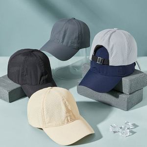 Summer Laser Hole Large Head Size Fast Dry Baseball Cap Breathable Women Men Golf Sports Sun <b>Hat</b> - Product Image 5