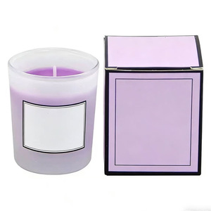 Venta al por mayor transfronteriza de velas aromáticas de cera de soja vegetal de 55 g, decoraciones para el hogar y el dormitorio, y venta al por mayor de fragancias. - Product Image 4