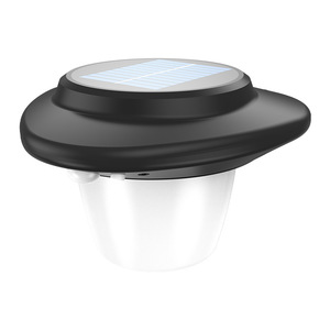 Lampe murale solaire extérieure 1W avec détecteur de mouvement, étanche, éclairage de jardin et de cour avec panneau solaire pour usage domestique - Product Image 1