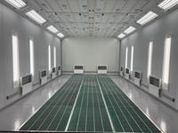Cabine de peinture automobile électrique personnalisée avec four de cuisson automatique certifié CE et éclairage LED – Salle de peinture industrielle