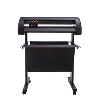 Cortador De vinilo De alta precisión, Ploter De pegatinas De vinilo De 720mm De mm, Corte De vinilo con contorno automático