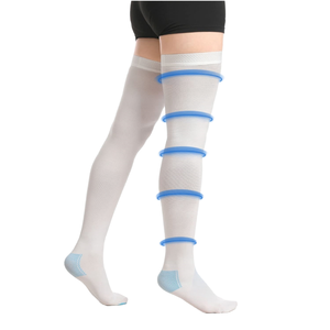 Calcetines de Compresión Graduada HBM Personalizados, Hasta la Rodilla, para Recuperación de la Circulación, Antiembólicos, para Várices, para Correr, 15-20 mmHg - Product Image 6