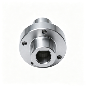 Mecanizado CNC Personalizado OEM: Acoplamiento de Acero, Casquillo de Eje, Conector de Brida de Torneado CNC de Precisión, Orificio Estriado, Maquinaria, Electroerosión por Hilo - Product Image 3