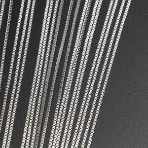 <b>Silver</b> Gold <b>Box</b> <b>Chain</b> 50cm For Necklace Making Jewelry Findings Components Plated Copper <b>Chain</b> Clavicle <b>Chain</b> DIY Accessories - Product Image 3