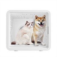 LQ-HG003 82L Séchoir automatique de luxe pour animaux de compagnie, ultra silencieux, 71L, en plastique, avec contrôle intelligent de la température et alimentation en air à 360 degrés