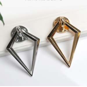 BAOCHUN or meubles matériel poignée de porte boucle décorative canapé boutons décoratifs en forme de <span class=keywords><strong>diamant</strong></span> pendentif boutons - Product Image 2