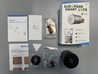 Serrure intelligente Aurelysse Euro Cylinder sans perçage, installation facile, compatible Tuya TTLock Zigbee Wehere App, haute sécurité, prix usine.