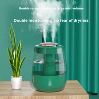 Humidificateur à double buse Petit humidificateur domestique à grand volume Silencieux pour dortoir Bureau Grande capacité