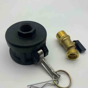 64mm IBC Tank Connecter to 3/4" Thread for Tube PE <b>Quick</b> <b>Connector</b> Rainwater IBC HoseTap Brass Garden Water Tap - Product Image 4