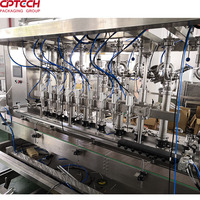 Hoge Snelheid Al Chilisaus Fruitjam Shampoo Smeerolie Vulmachine Productielijn