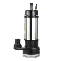 Pompe à eau submersible multi-étages à haut débit et haute pression avec interrupteur à flotteur en acier inoxydable et fil 100% cuivre OEM pour applications potables